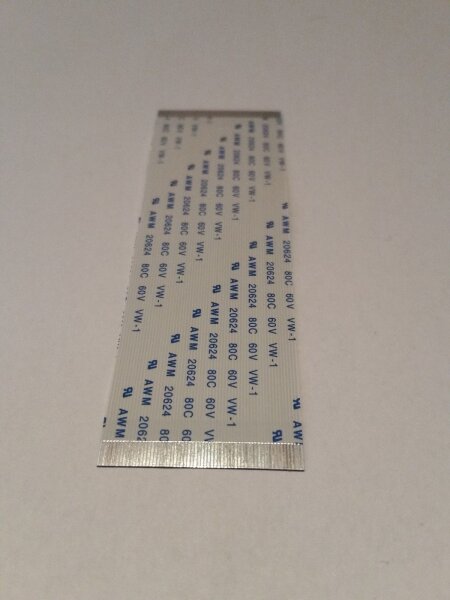 FFC Flachbandkabel A 60 Pin 0.5 Pitch 10cm Flat Ribbon Cable Flex AVM20624 20624