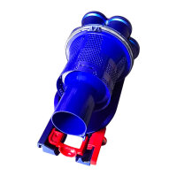 DYSON - 917086-13 - Staubbehälter Oberteil, Zyklon, Blau, Akku- Staubsauger