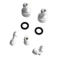 EUROFILTER - Wasserzulaufleitung Set, Schlauch für Side by Side Kühlschrank, 6 M
