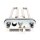 Heizelement, Waschmaschine, WHIRLPOOL (Bitte Modelliste beachten!) 481010645279