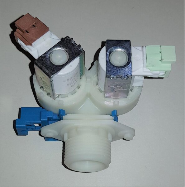 ELECTROLUX  / AEG - 4055017166 - Einlassventil, Magnetventil, Waschmaschine