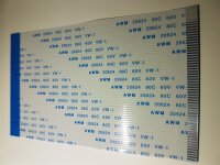 FFC Flachbandkabel / Folienleiterbahn TYP B 59 Pin 1.0...