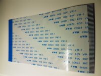 FFC Flachbandkabel / Folienleiterbahn TYP B 53 Pin 1.0...