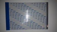 FFC Flachbandkabel / Folienleiterbahn TYP B 65 Pin 1.0...