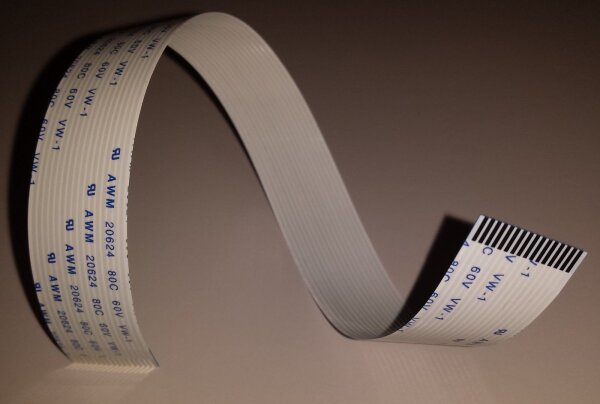 FFC Flachbandkabel / TYP A / 16 Pin / 23 cm länge / für...